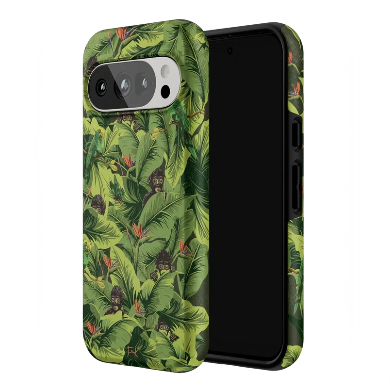 Sneaky Monkeys | Frida Kahlo Jungle Floral Case iPhone Case get.casely 