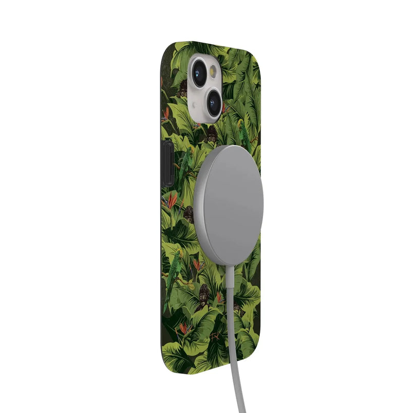 Sneaky Monkeys | Frida Kahlo Jungle Floral Case iPhone Case get.casely 