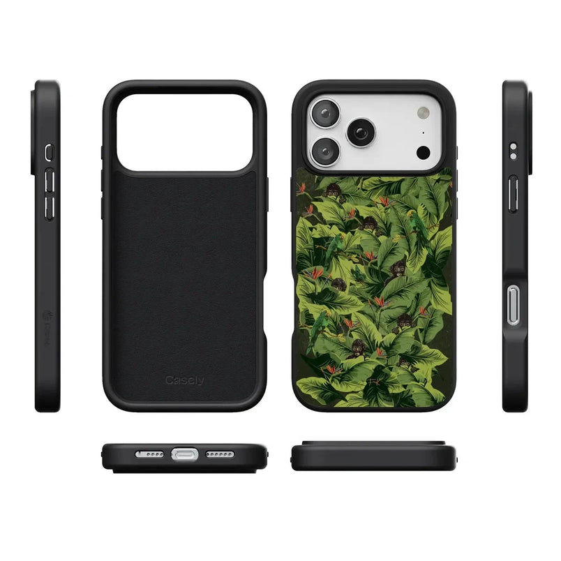 Sneaky Monkeys | Frida Kahlo Jungle Floral Case iPhone Case get.casely 