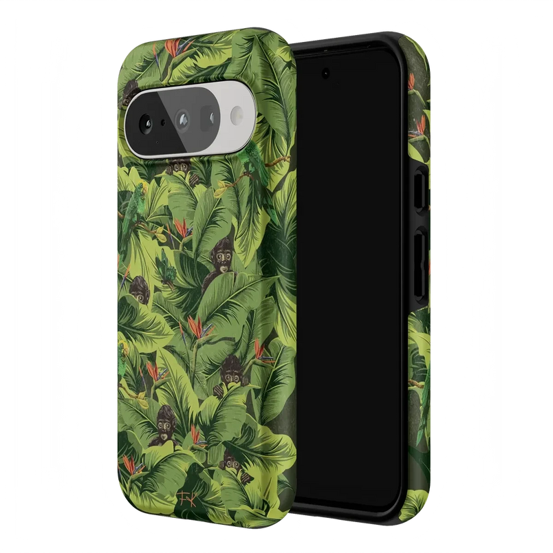 Sneaky Monkeys | Frida Kahlo Jungle Floral Case iPhone Case get.casely 