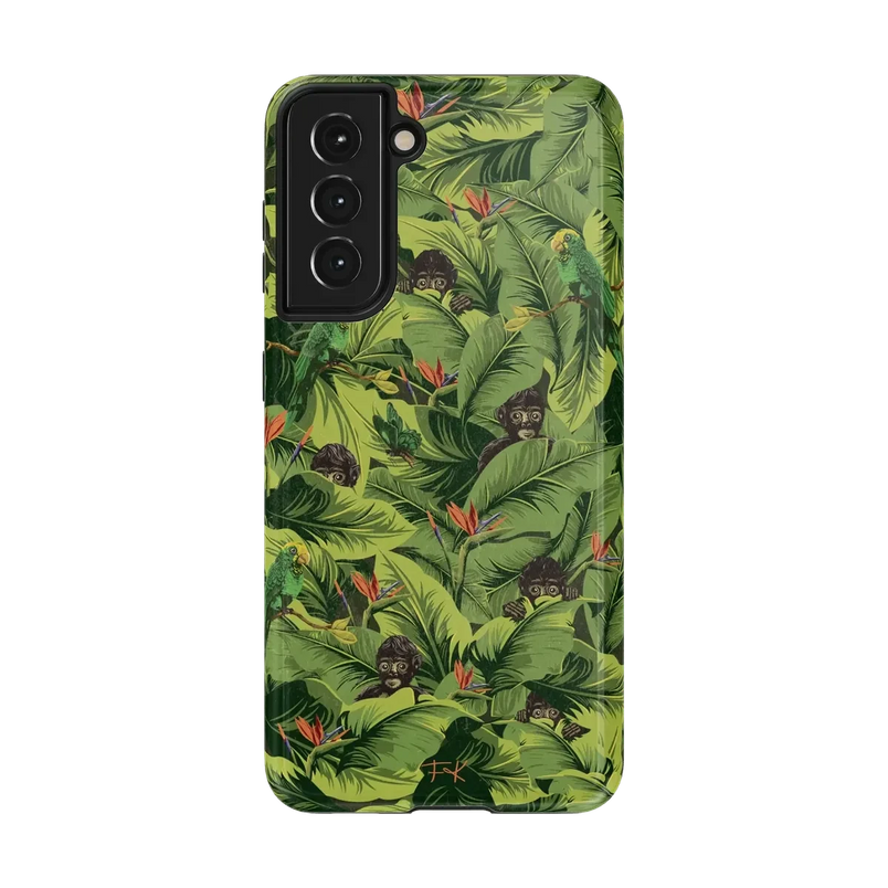Sneaky Monkeys | Frida Kahlo Jungle Floral Case iPhone Case get.casely 