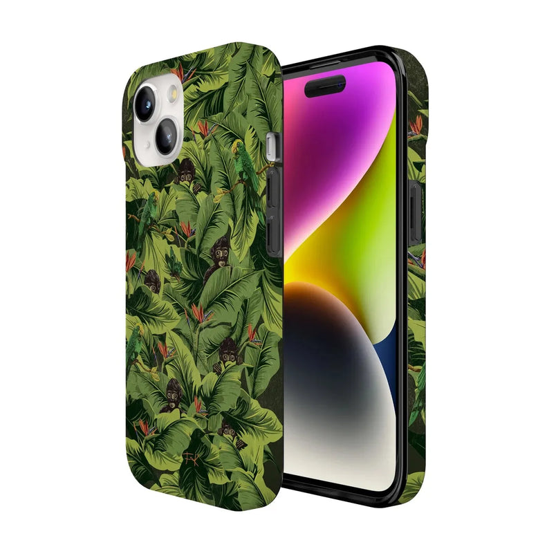 Sneaky Monkeys | Frida Kahlo Jungle Floral Case iPhone Case get.casely 