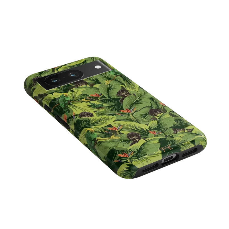Sneaky Monkeys | Frida Kahlo Jungle Floral Case iPhone Case get.casely 