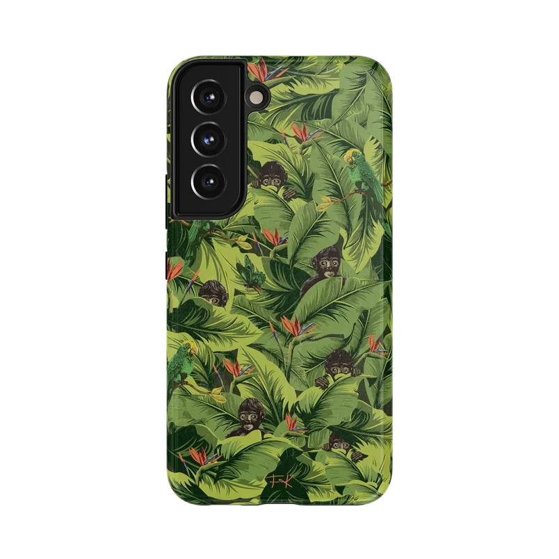 Sneaky Monkeys | Frida Kahlo Jungle Floral Case iPhone Case get.casely 
