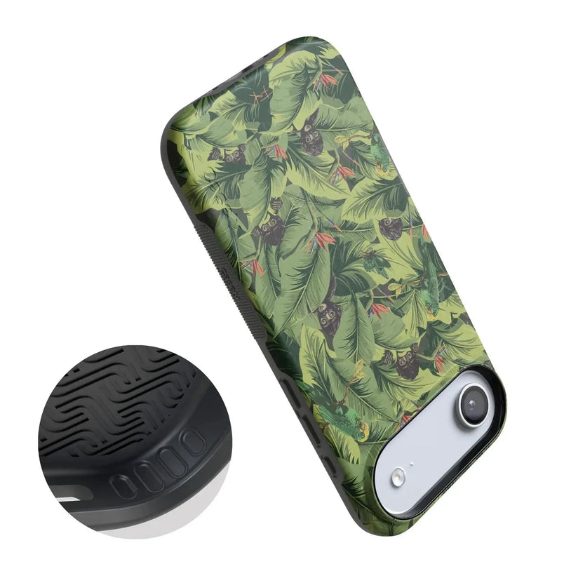 Sneaky Monkeys | Frida Kahlo Jungle Floral Case iPhone Case get.casely 