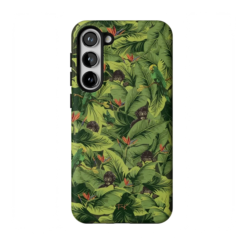 Sneaky Monkeys | Frida Kahlo Jungle Floral Case iPhone Case get.casely 