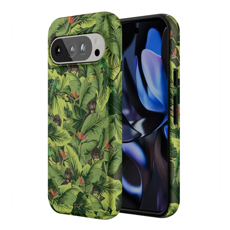 Sneaky Monkeys | Frida Kahlo Jungle Floral Case iPhone Case get.casely 