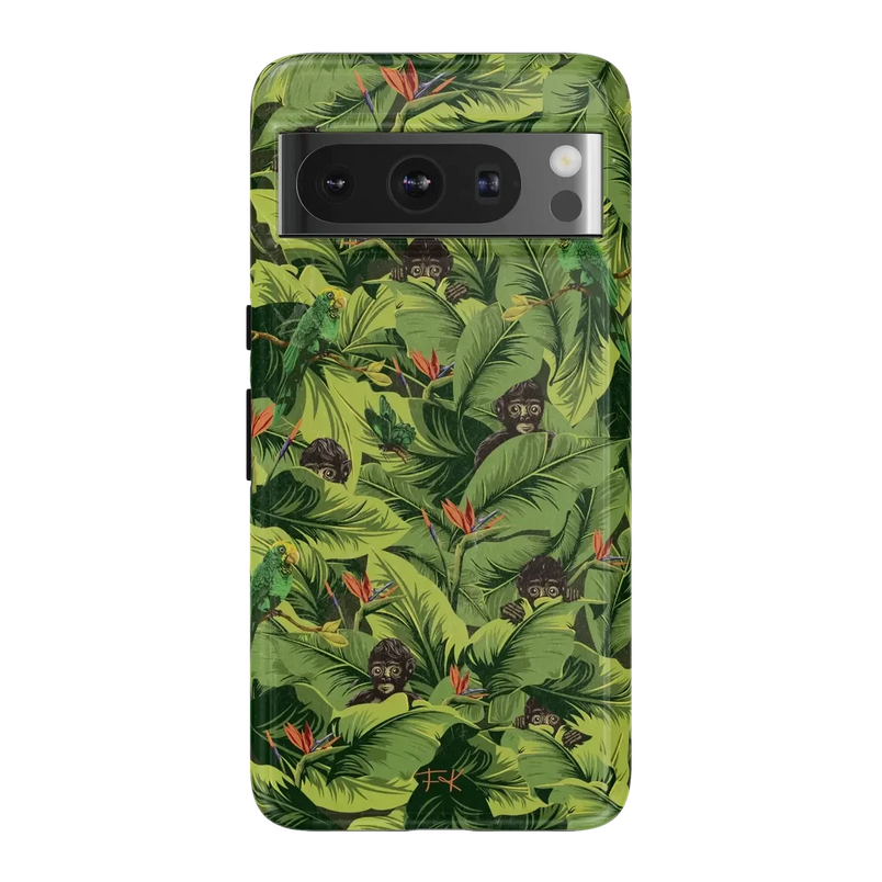 Sneaky Monkeys | Frida Kahlo Jungle Floral Case iPhone Case get.casely 