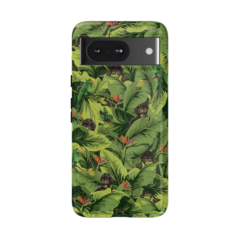 Sneaky Monkeys | Frida Kahlo Jungle Floral Case iPhone Case get.casely 