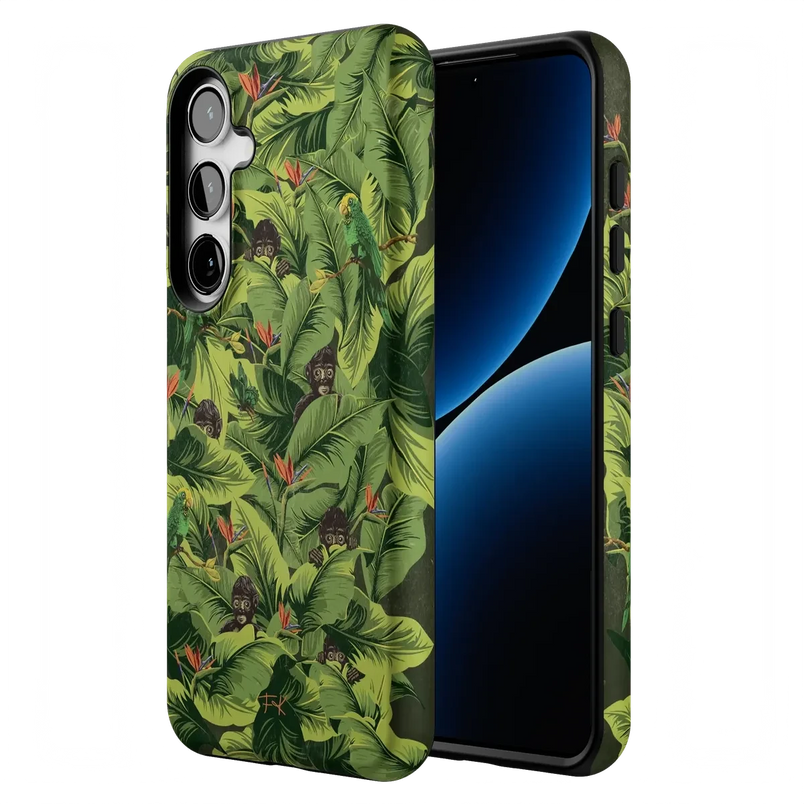 Sneaky Monkeys | Frida Kahlo Jungle Floral Case iPhone Case get.casely 