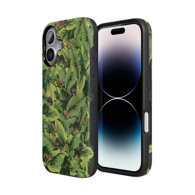 Sneaky Monkeys | Frida Kahlo Jungle Floral Case iPhone Case get.casely 