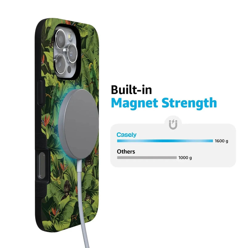 Sneaky Monkeys | Frida Kahlo Jungle Floral Case iPhone Case get.casely 