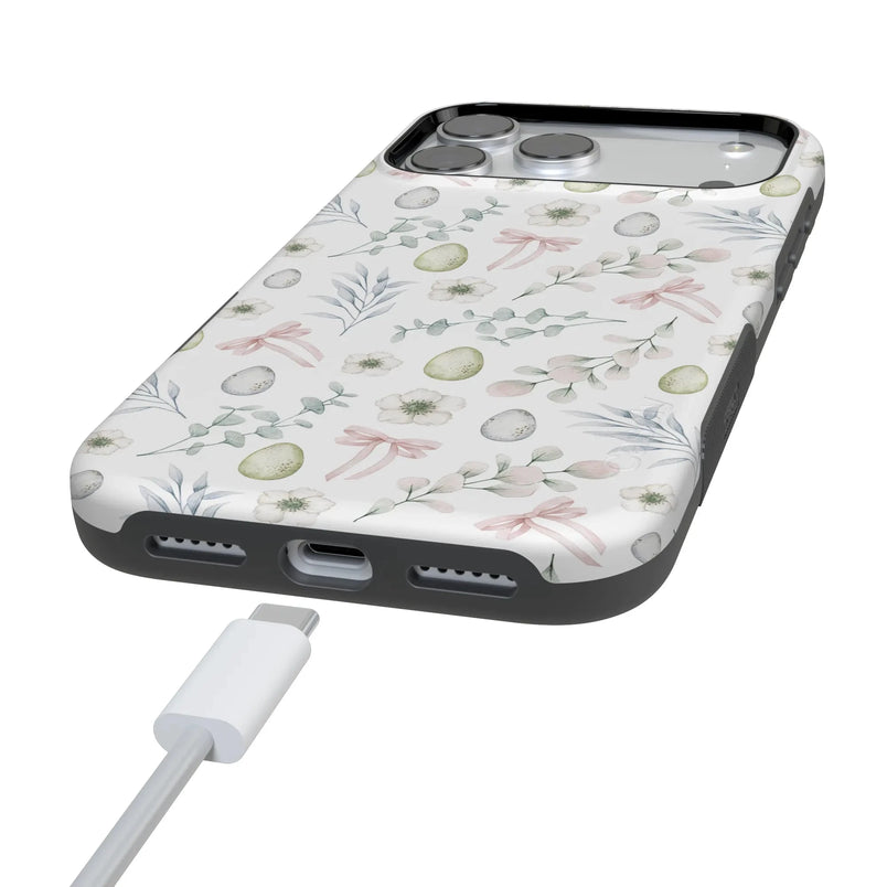 So Eggxtra | Spring Garden Case Phone Case get.casely 