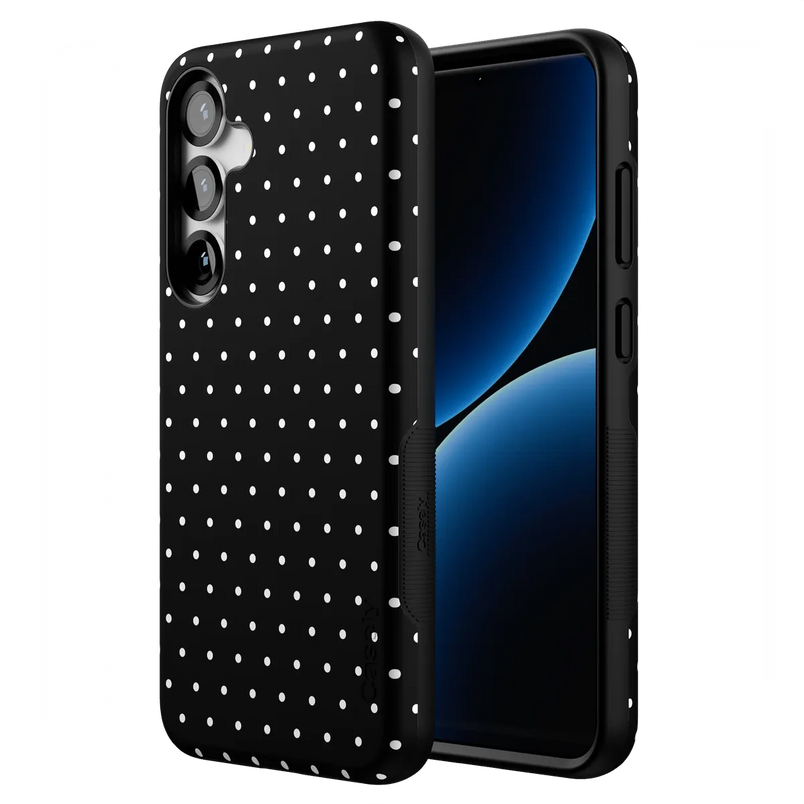 On the Dot | Black Polka Dot Case