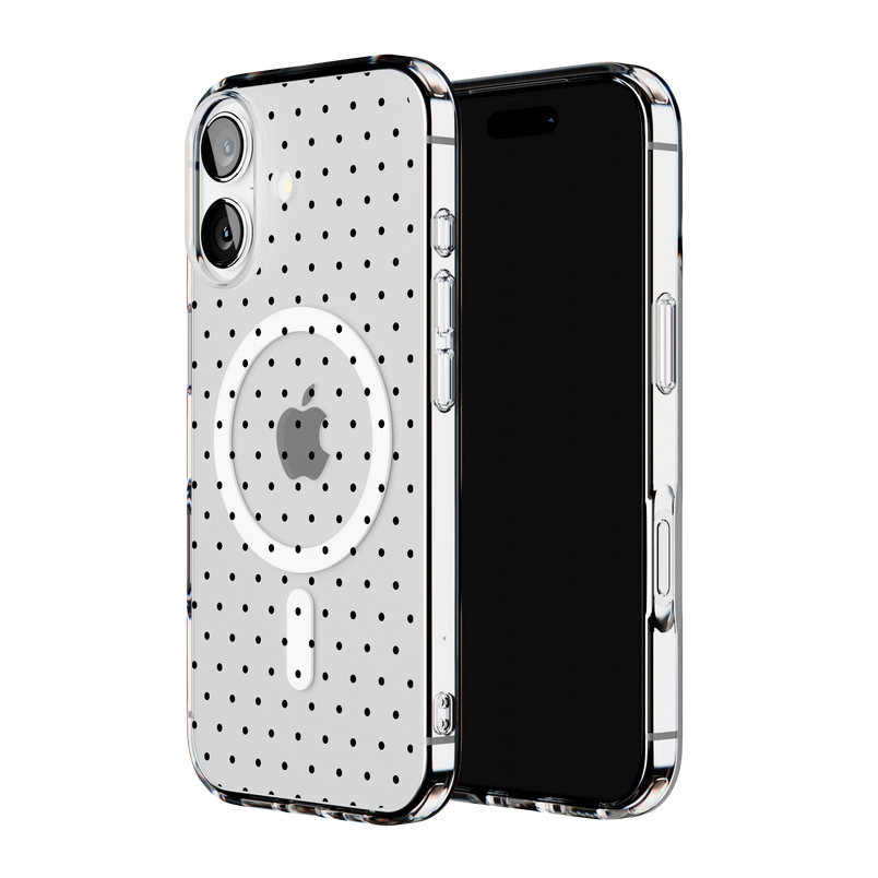 On the Dot | Black Polka Dot Case