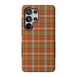Spiced Chai | Fall Plaid Case Phone Case get.casely Bold Flex + MagSafe® Galaxy S26 Ultra 