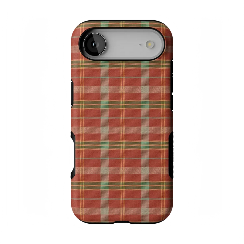 Spiced Chai | Fall Plaid Case Phone Case get.casely Bold Flex + MagSafe® iPhone 17 Air 