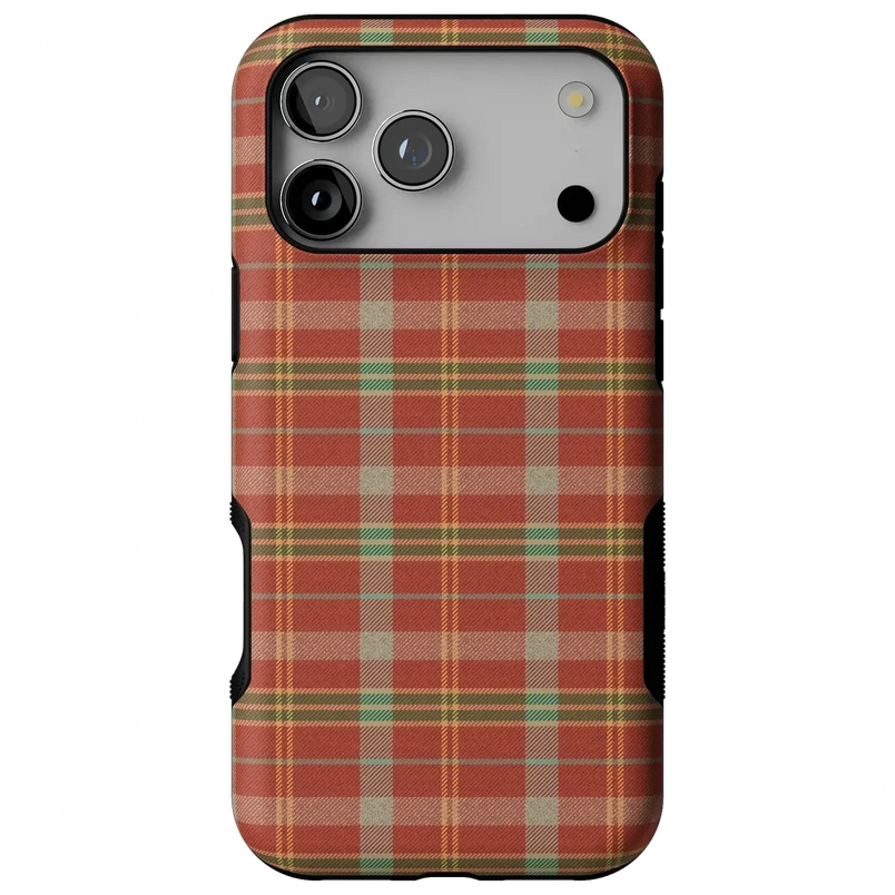 Spiced Chai | Fall Plaid Case Phone Case get.casely Bold Flex + MagSafe® iPhone 17 Pro Max 