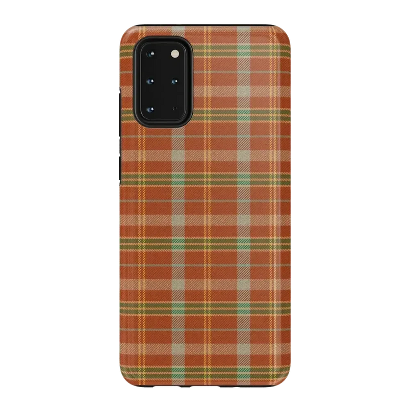 Spiced Chai | Fall Plaid Case Phone Case get.casely Essential Galaxy S20 Plus 