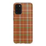 Spiced Chai | Fall Plaid Case Phone Case get.casely Essential Galaxy S20 Plus 