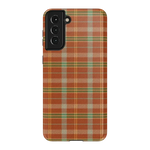 Spiced Chai | Fall Plaid Case Phone Case get.casely Essential Galaxy S21 Plus 