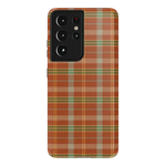 Spiced Chai | Fall Plaid Case Phone Case get.casely Essential Galaxy S21 Ultra 
