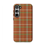 Spiced Chai | Fall Plaid Case Phone Case get.casely Essential Galaxy S23 Plus 