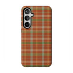 Spiced Chai | Fall Plaid Case Phone Case get.casely Essential Galaxy S24 Plus 