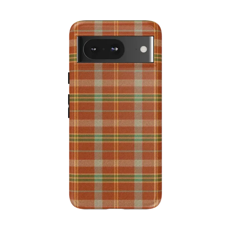 Spiced Chai | Fall Plaid Case Phone Case get.casely Essential Google Pixel 8 