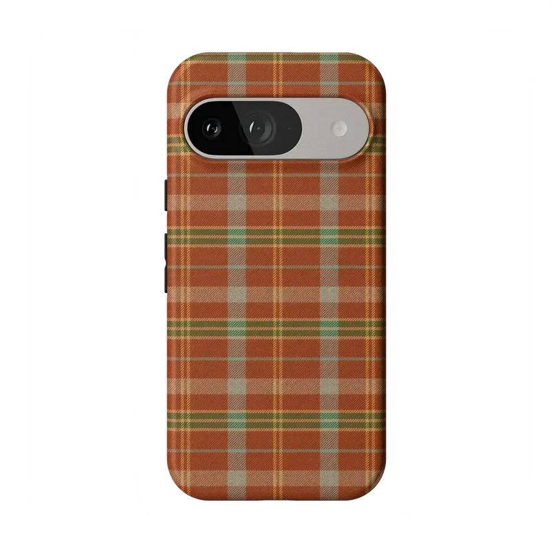 Spiced Chai | Fall Plaid Case Phone Case get.casely Essential Google Pixel 9 