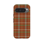 Spiced Chai | Fall Plaid Case Phone Case get.casely Essential + MagSafe® Google Pixel 10 Pro 