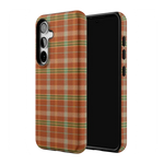 Spiced Chai | Fall Plaid Case Phone Case get.casely 