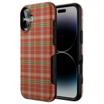 Spiced Chai | Fall Plaid Case Phone Case get.casely 