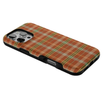 Spiced Chai | Fall Plaid Case Phone Case get.casely 