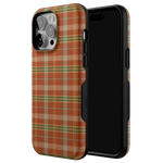 Spiced Chai | Fall Plaid Case Phone Case get.casely 