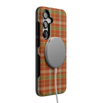 Spiced Chai | Fall Plaid Case Phone Case get.casely 
