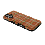 Spiced Chai | Fall Plaid Case Phone Case get.casely 