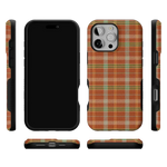 Spiced Chai | Fall Plaid Case Phone Case get.casely 