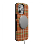 Spiced Chai | Fall Plaid Case Phone Case get.casely 