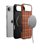 Spiced Chai | Fall Plaid Case Phone Case get.casely 