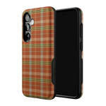 Spiced Chai | Fall Plaid Case Phone Case get.casely 