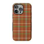Spiced Chai | Fall Plaid Case Phone Case get.casely 
