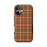 Spiced Chai | Fall Plaid Case Phone Case get.casely 