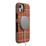 Spiced Chai | Fall Plaid Case Phone Case get.casely 