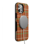 Spiced Chai | Fall Plaid Case Phone Case get.casely 