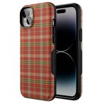 Spiced Chai | Fall Plaid Case Phone Case get.casely 