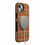 Spiced Chai | Fall Plaid Case Phone Case get.casely 