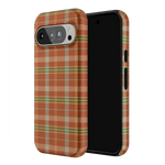Spiced Chai | Fall Plaid Case Phone Case get.casely 