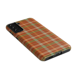 Spiced Chai | Fall Plaid Case Phone Case get.casely 
