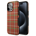 Spiced Chai | Fall Plaid Case Phone Case get.casely 